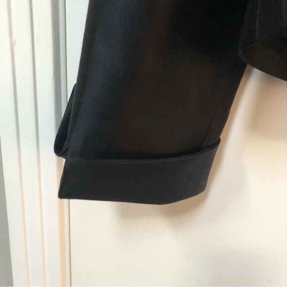 Albert Nipon wool silk blend black event jacket size 10 classic elegance EUC - Picture 5 of 9